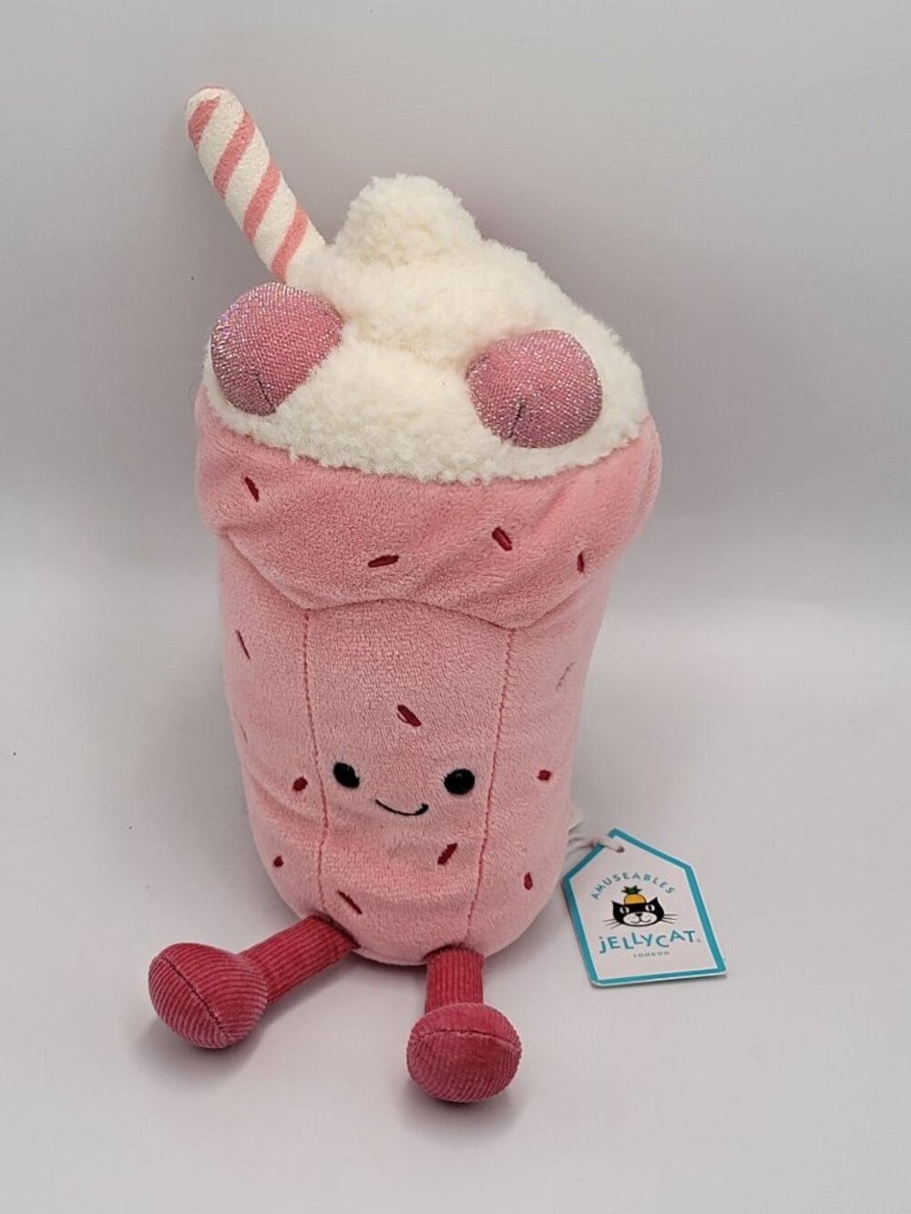 Jellycat Bubbeca MilkshakeNWT FAO Schwarz Exclusive